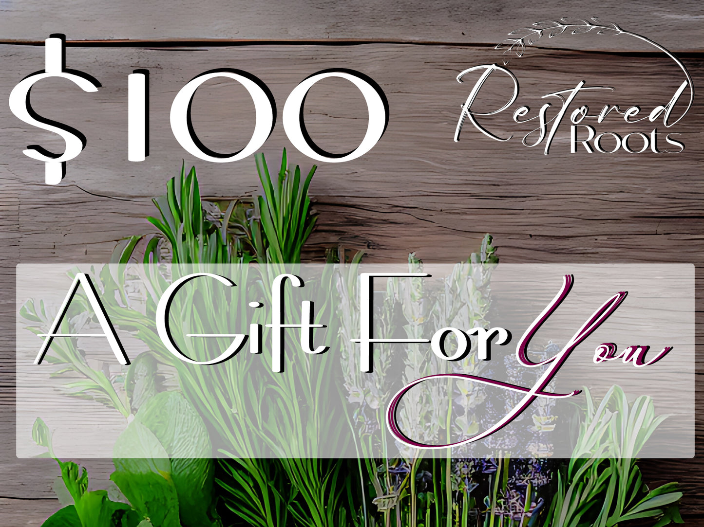 Restored Roots Gift Card - Restored Roots