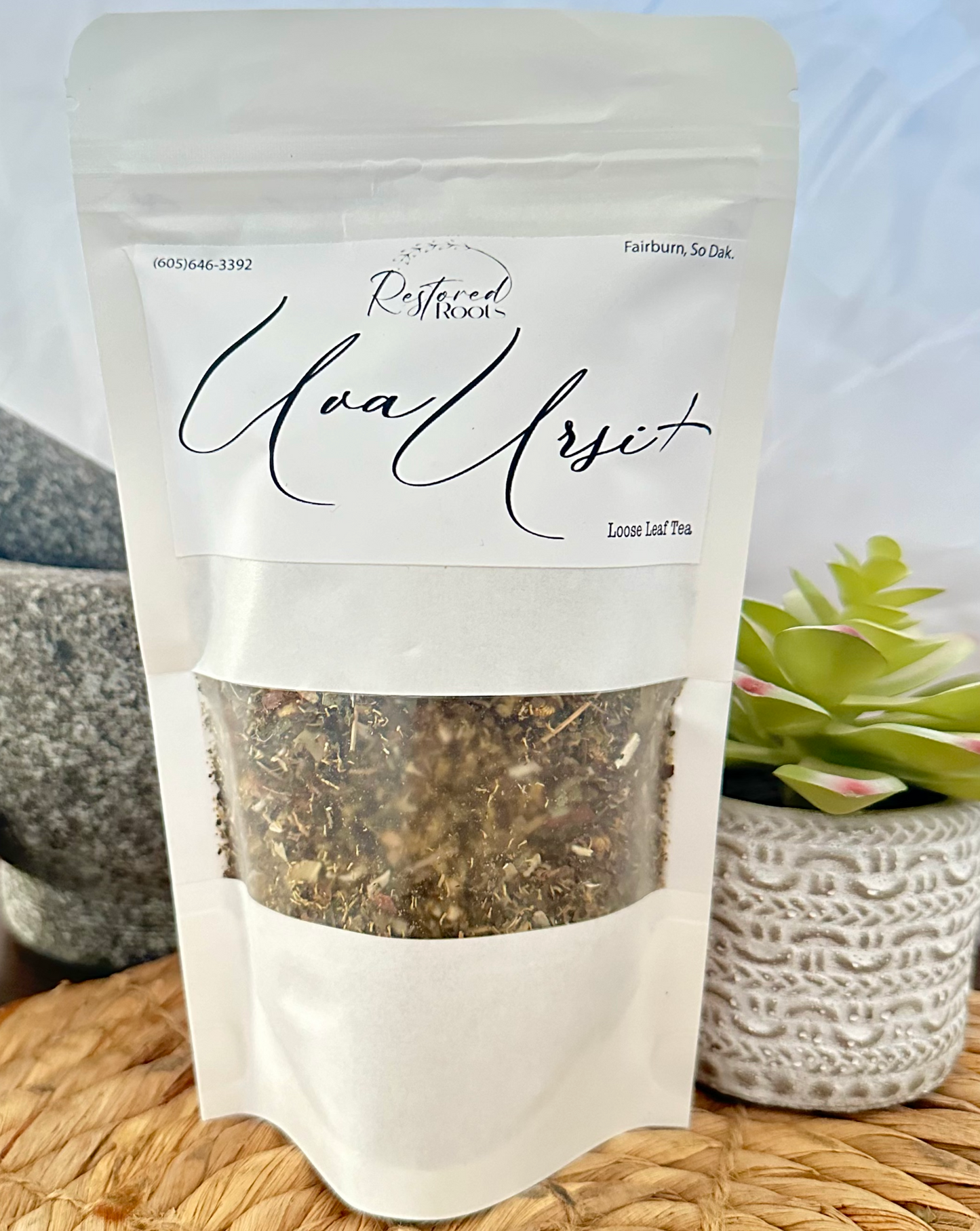 Carefully crafted with a perfect blend of nature's most powerful ingredients, including Chamomile, Lemon Balm, Uva Ursi, Oregano Leaf, Cinnamon, Marshmallow Root, and Olive Leaf, this tea is specifically designed to support for your urinary system.